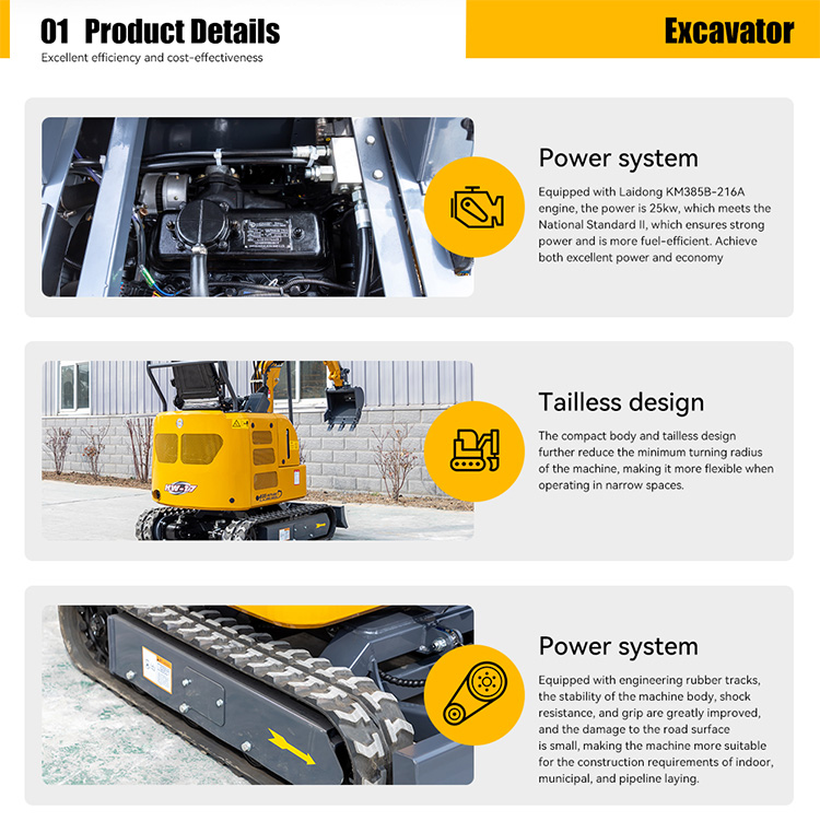 GLORYTECH GT-17 Mini Excavator photo 6