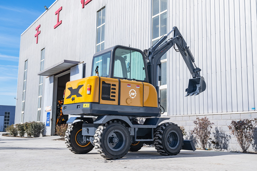 GLORYTECH GTL-40 Wheel Excavator photo 4