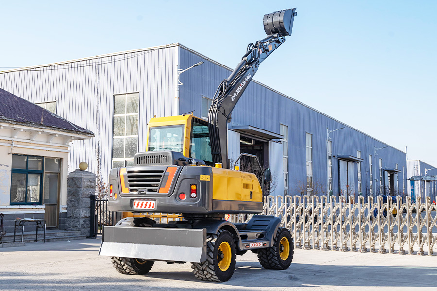 GLORYTECH GTL-65 Wheel Excavator photo 3