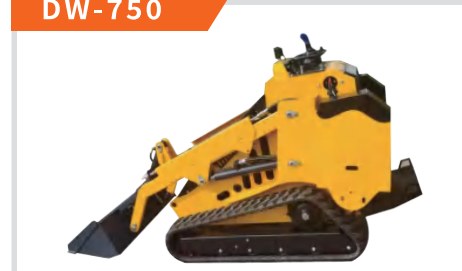 GLORYTECH DW-750 Skid-Steer Loader