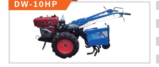 GLORYTECH GTR-10W Walking Tractor