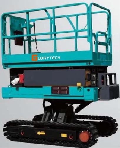 GCS-Z08TSL Bi-Leveling Tracked Scissor Lift - 10.3m Working Height