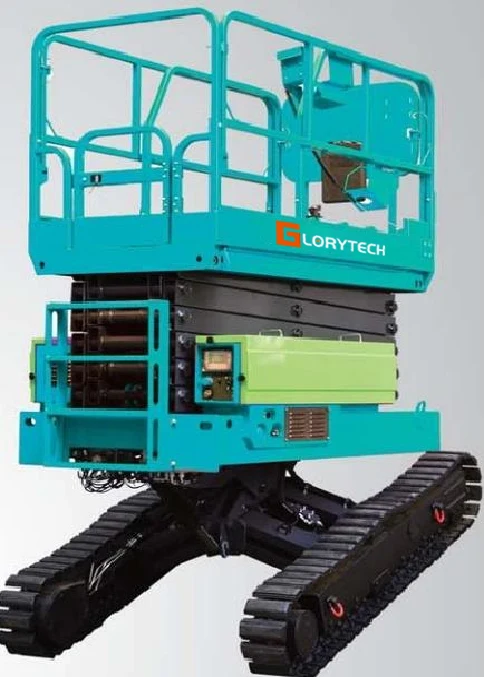 GCS-Z08TSL Bi-Leveling Tracked Scissor Lift - 10.3m Working Height
