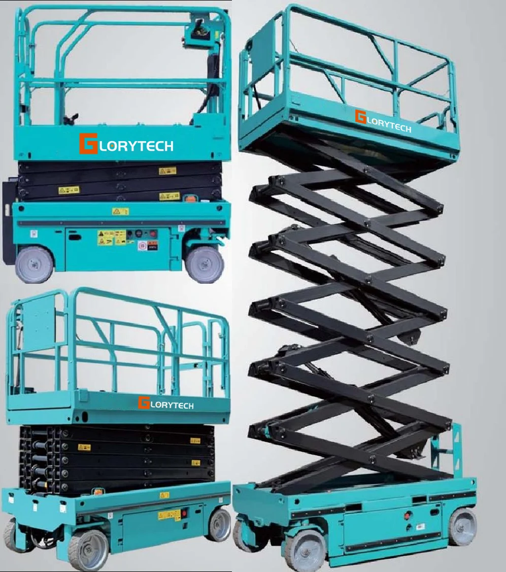 GS-1214 Electric Scissor Lift - 13.8m Working Height