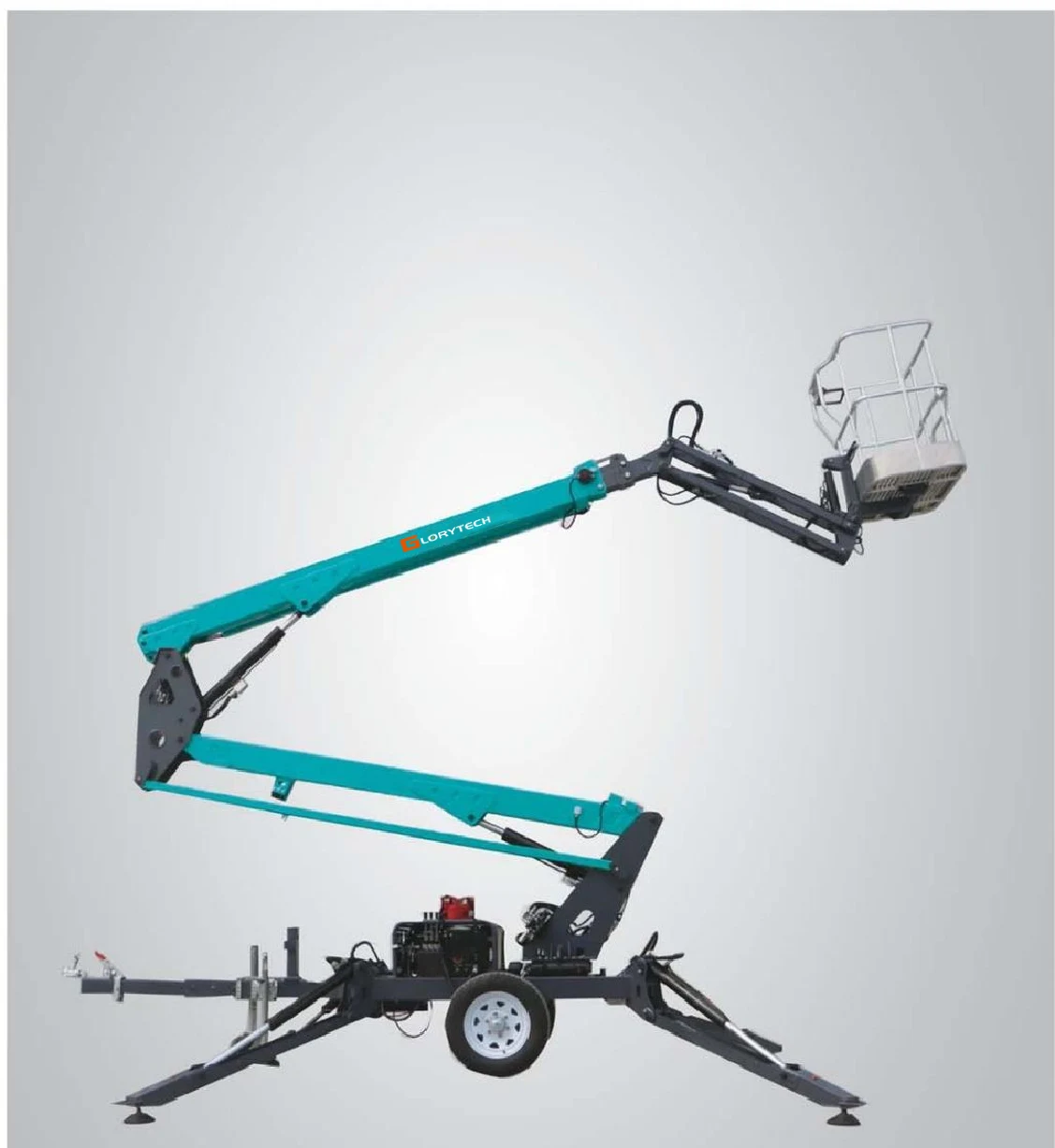 GT-T10 Towed Articulating Boom Lift - 12m Working Height